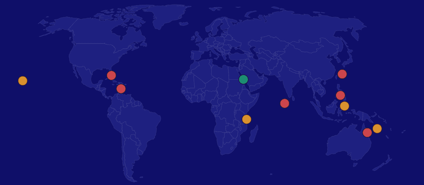 世界のサンゴ礁の半分が、すでに失われている。