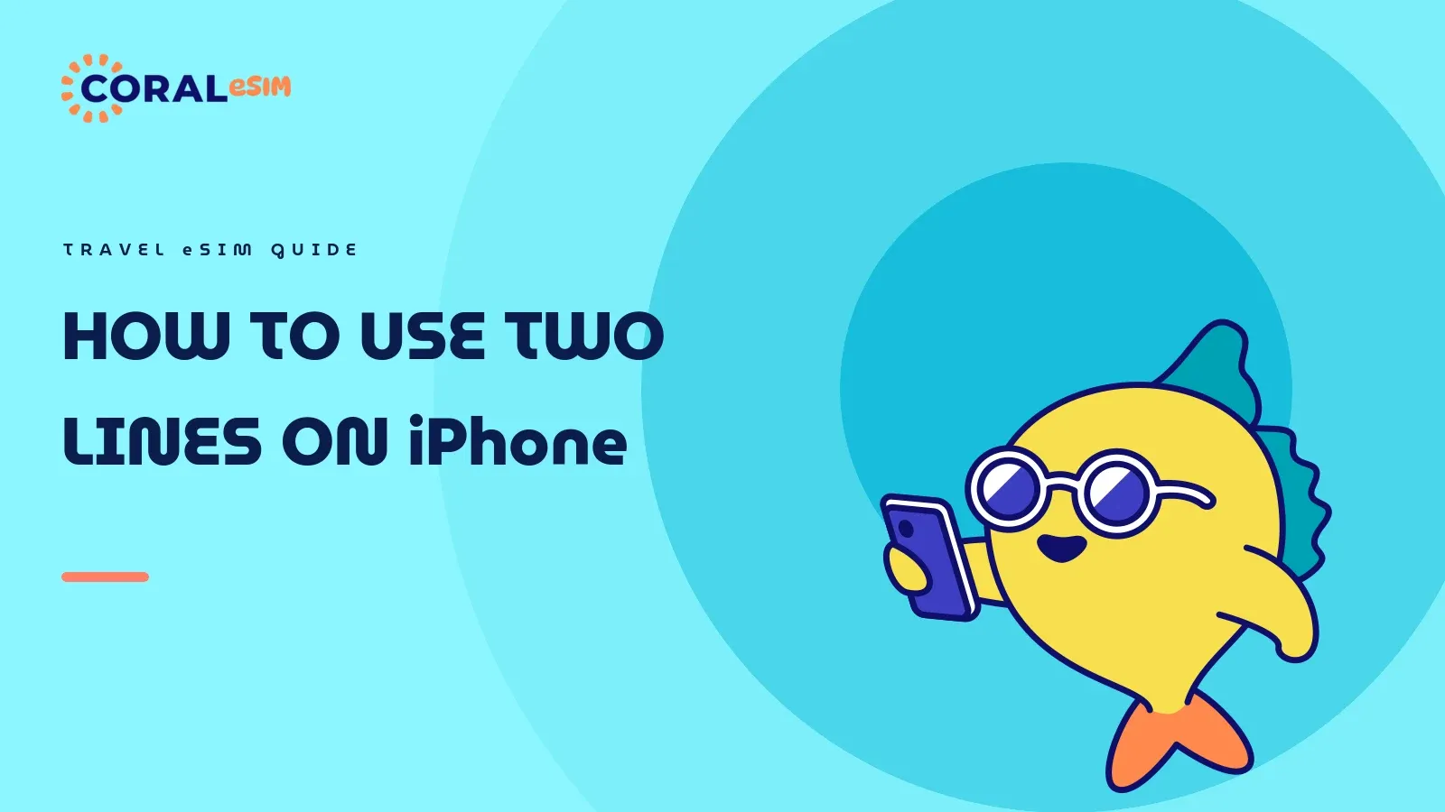 How to Use Two Lines on iPhone
